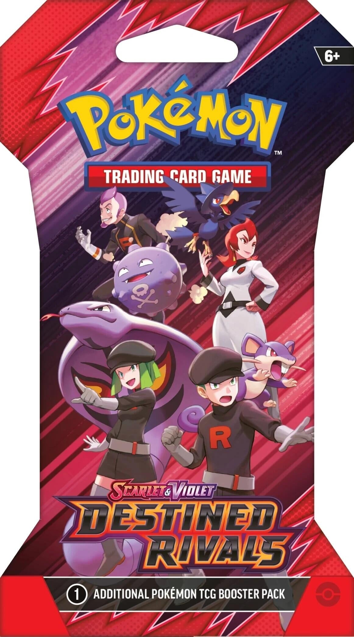 Image for Destined Rivals Sleeved Booster Pack - Pokemon | Arkham Games and Comics
