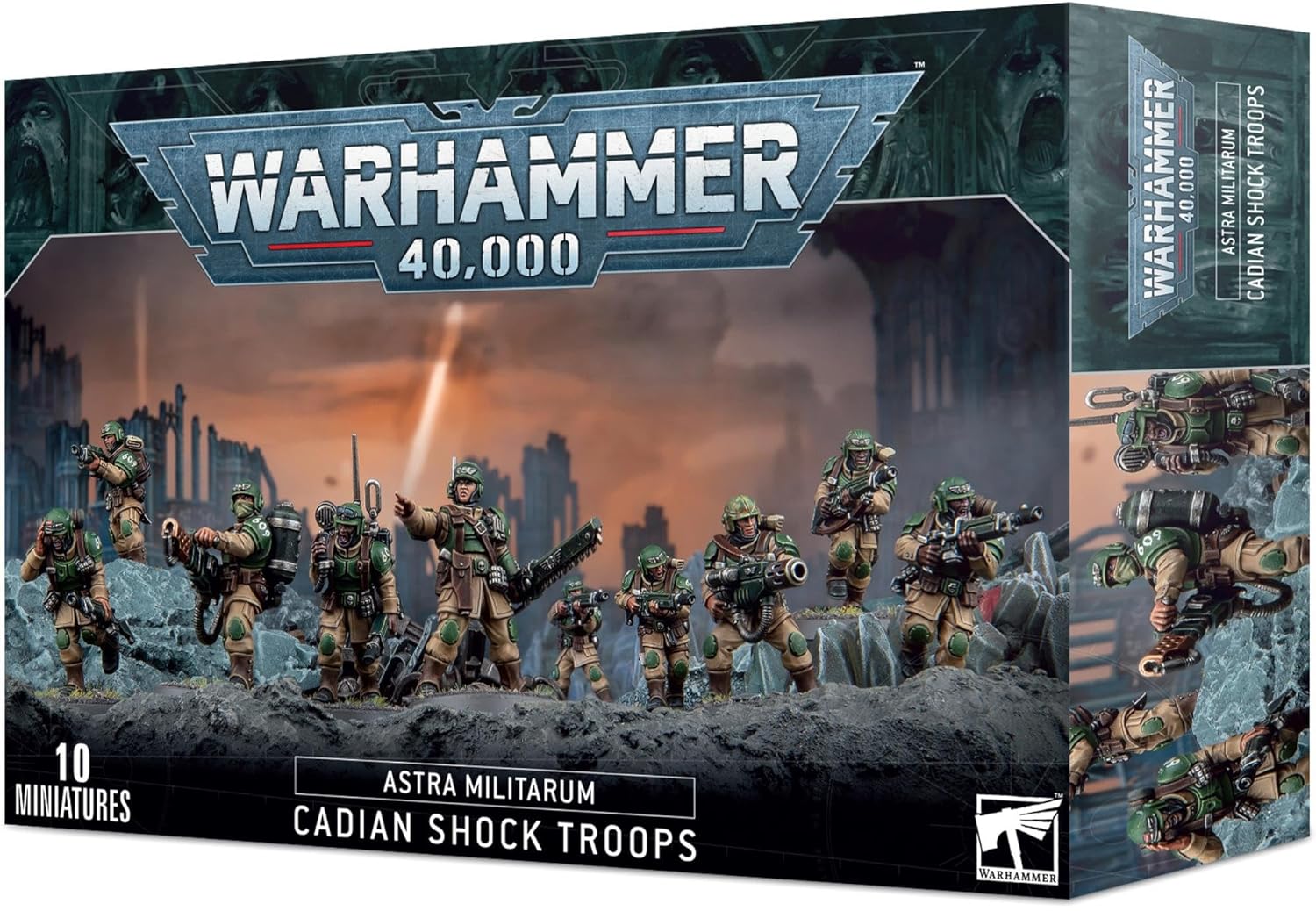 Warhammer 40,000: Astra Militarum: Cadian Shock Troops | Arkham Games and Comics