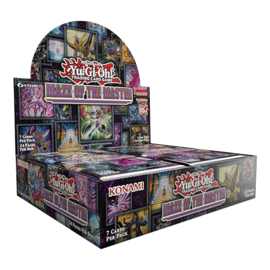 Yu-Gi-Oh! Maze of the Master Booster Box | Arkham Games and Comics