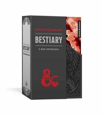Dungeons and Dragons Bestiary Notebook Set : 8 Mini Notebooks | Arkham Games and Comics