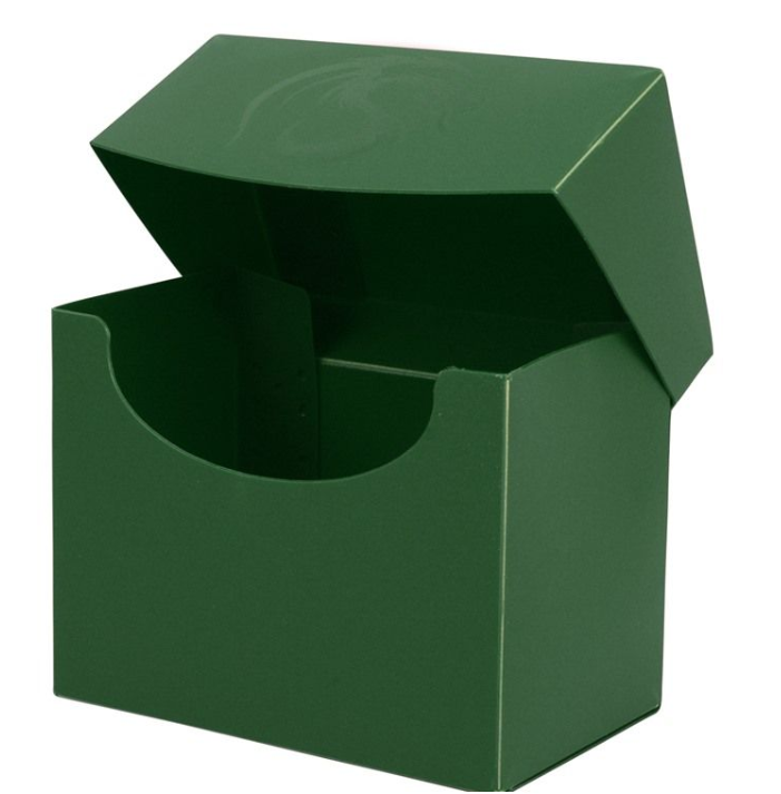 Deck Case - Side Load - Green | Arkham Games and Comics