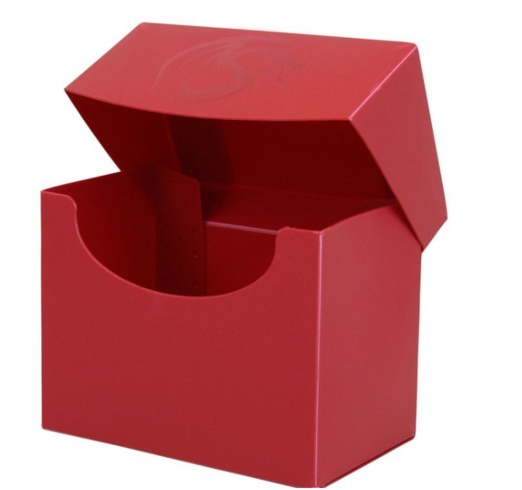 Deck Case - Side Load - Red | Arkham Games and Comics