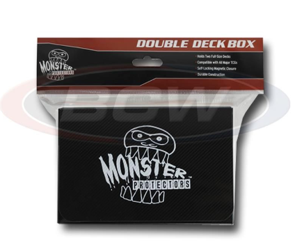 Double Deck Box - Matte Black | Arkham Games and Comics