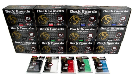 Mixed Case - 5 Colors - Deck Guards Double Matte | Arkham Games and Comics