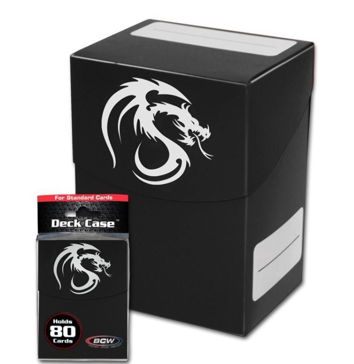 Deck Case - Black | Arkham Games and Comics