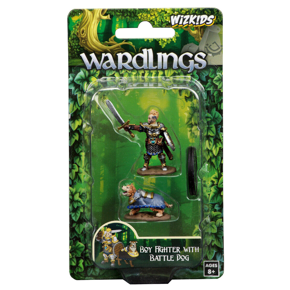 Wardlings Painted Boy Fighter with Battle Dog | Arkham Games and Comics