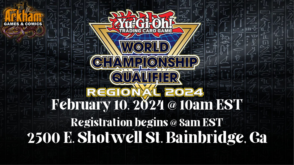 Yu-Gi-Oh! AGOV Regional Qualifier February 10, 2024