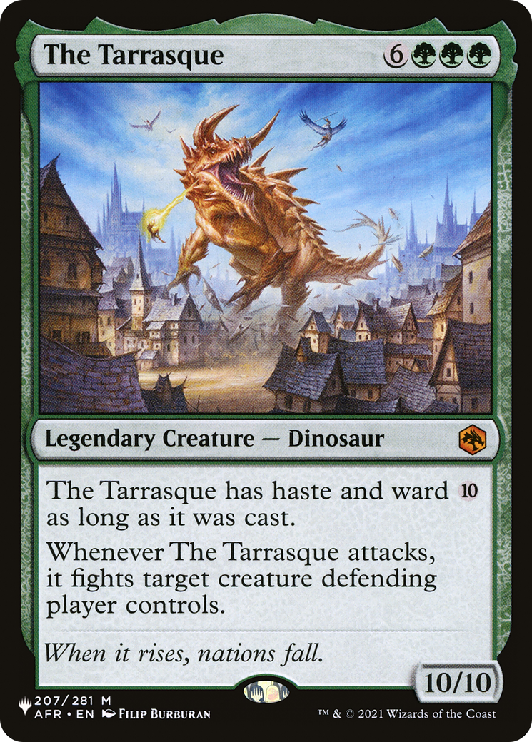 The Tarrasque [The List] | Arkham Games and Comics