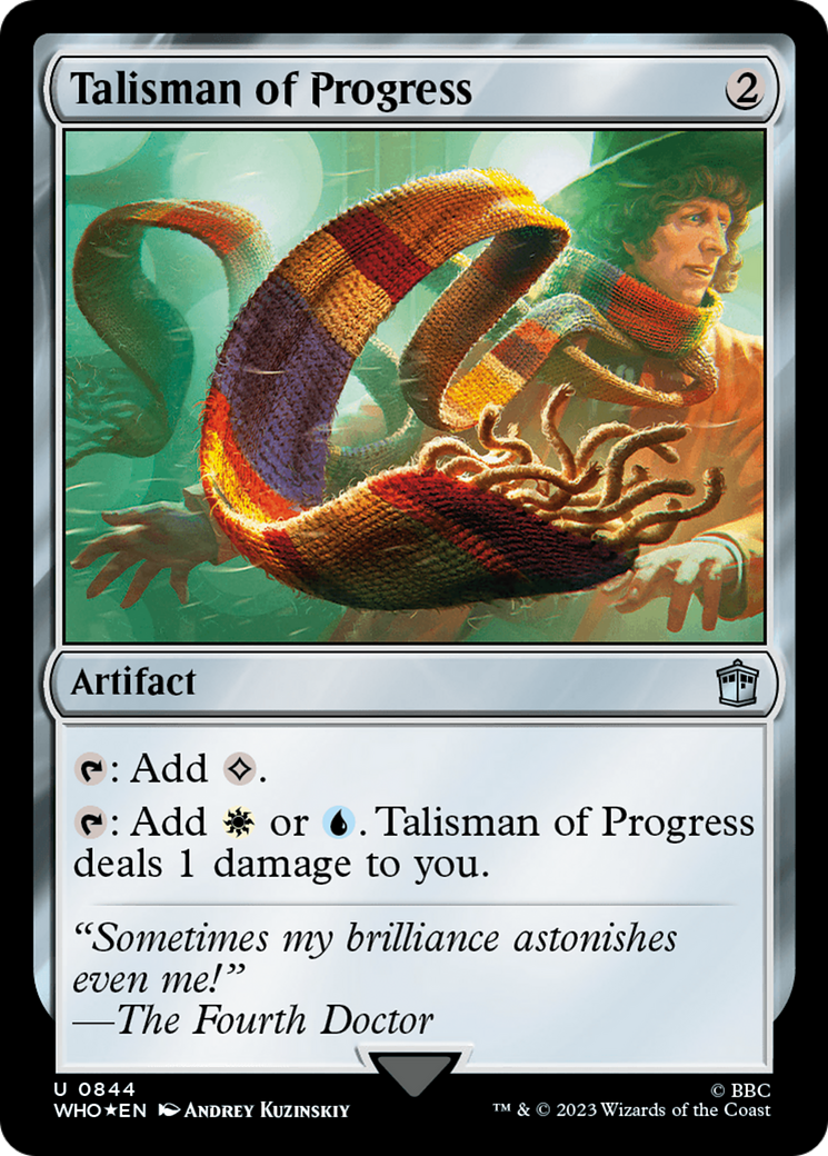 Talisman of Progress (Surge Foil) [Doctor Who] | Arkham Games and Comics