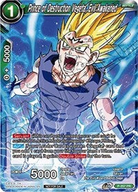 Prince of Destruction Vegeta, Evil Awakened (P-257) [Promotion Cards] | Arkham Games and Comics