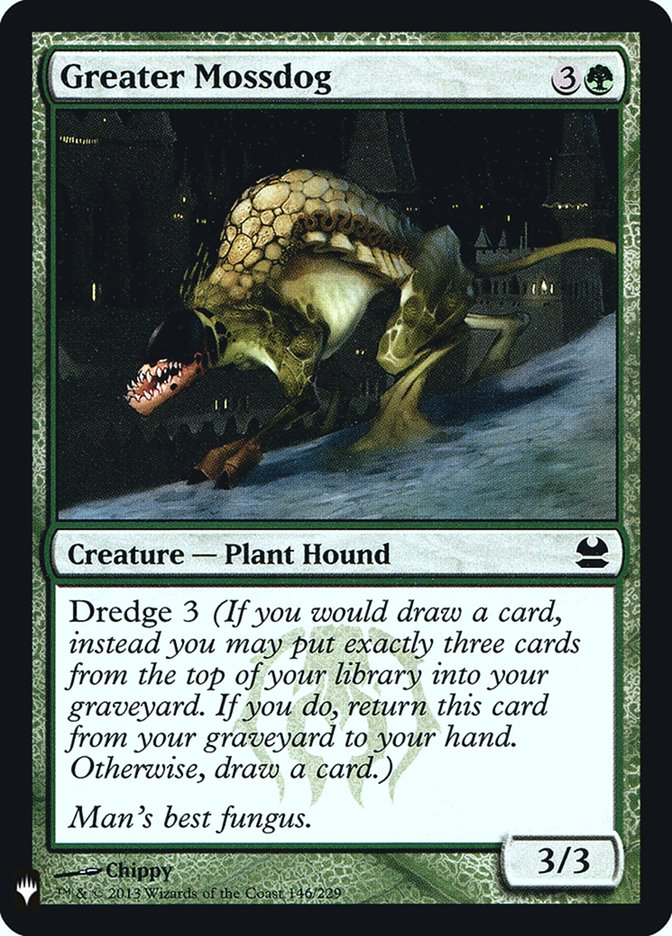 Greater Mossdog [Mystery Booster] | Arkham Games and Comics