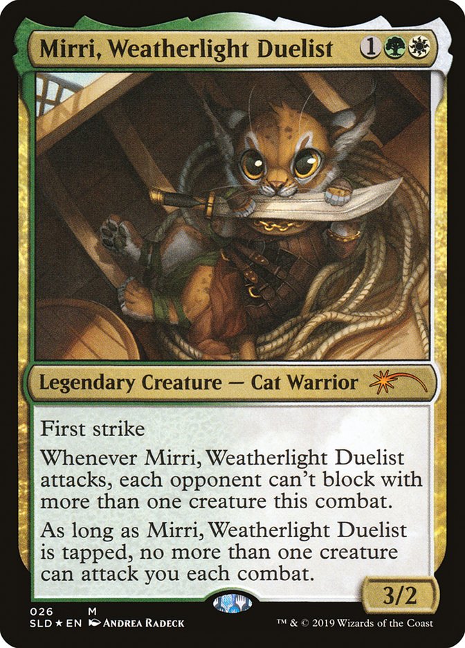 Mirri, Weatherlight Duelist [Secret Lair Drop Series] | Arkham Games and Comics