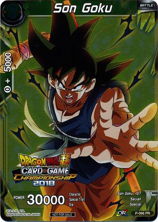 Son Goku (P-066) [Promotion Cards] | Arkham Games and Comics