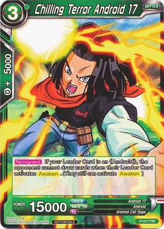 Chilling Terror Android 17 (Foil) (P-017) [Promotion Cards] | Arkham Games and Comics