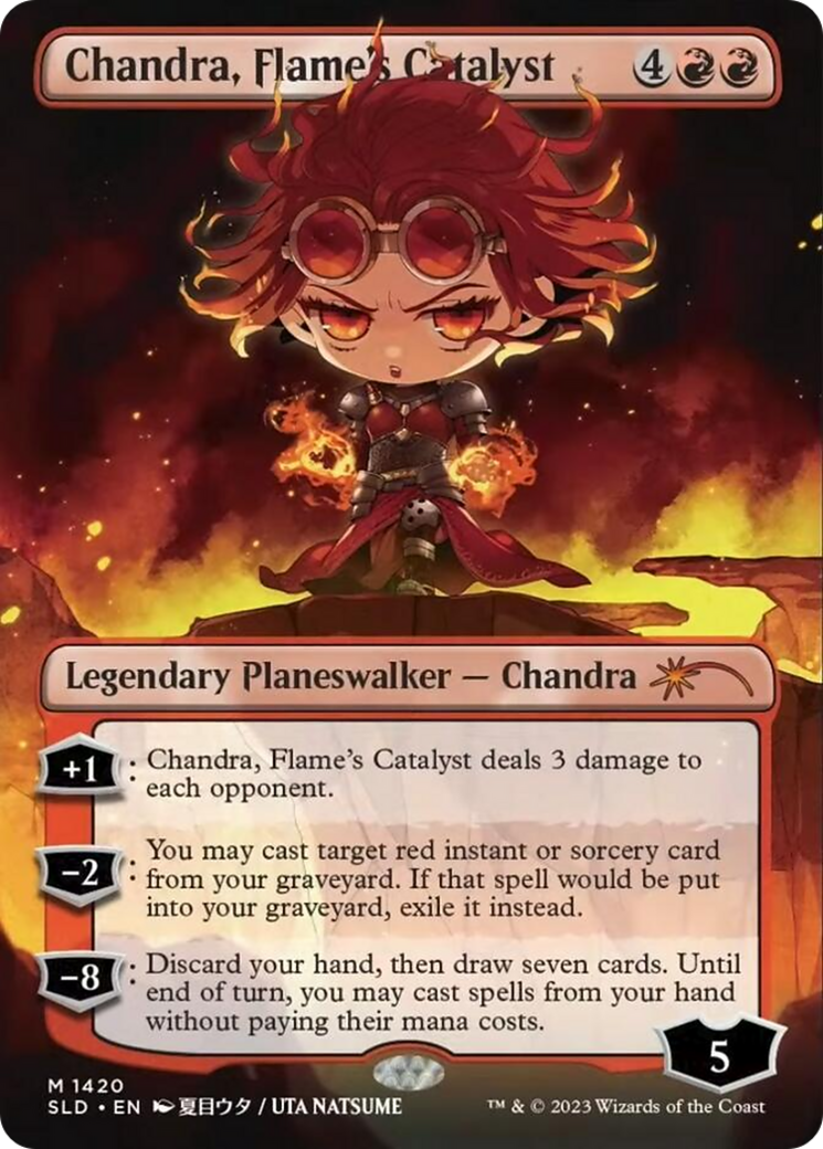 Chandra, Flame's Catalyst (Rainbow Foil) [Secret Lair Drop Series] | Arkham Games and Comics