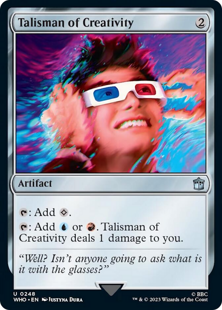 Talisman of Creativity [Doctor Who] | Arkham Games and Comics