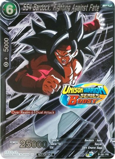 SS4 Bardock, Fighting Against Fate (Event Pack 08) (P-261) [Tournament Promotion Cards] | Arkham Games and Comics