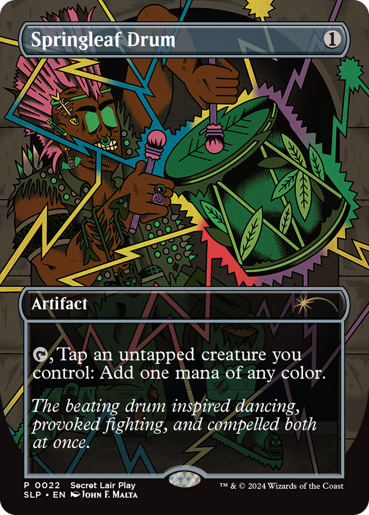 Springleaf Drum [Pro Tour Promos] | Arkham Games and Comics