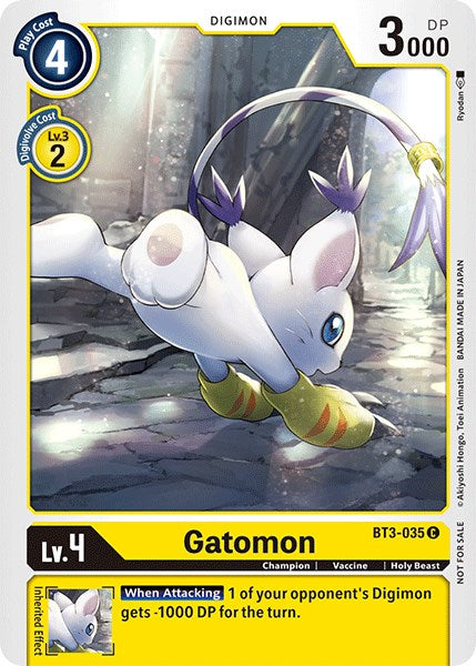 Gatomon [BT3-035] (Official Tournament Pack Vol.3) [Release Special Booster Promos] | Arkham Games and Comics