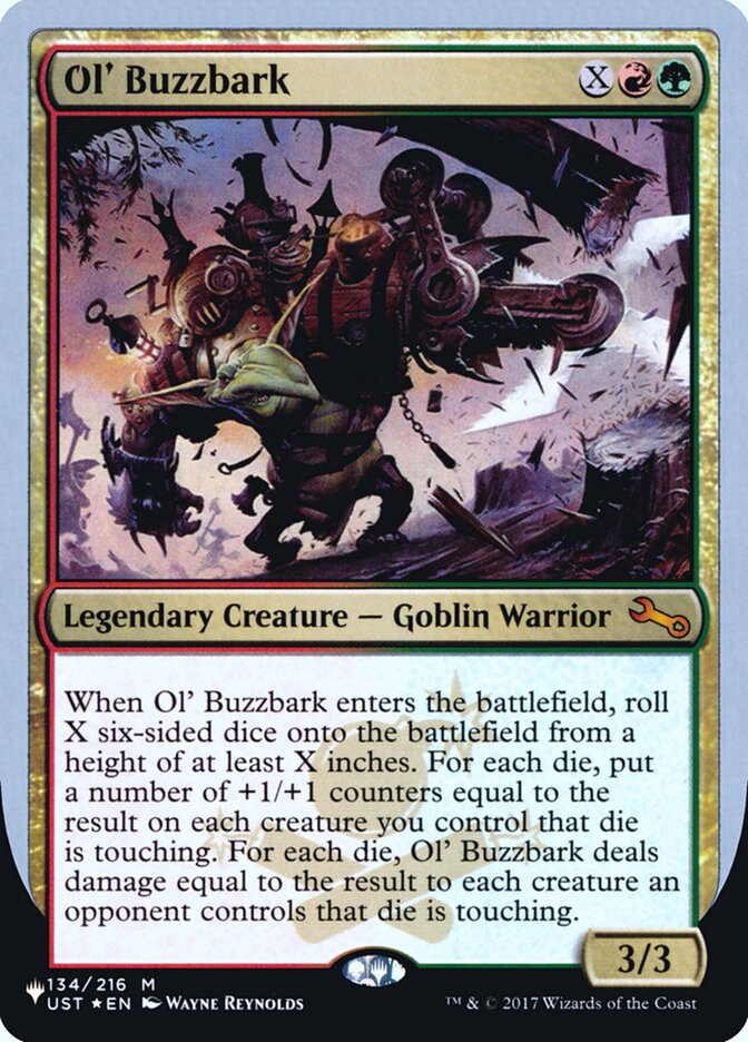 Ol' Buzzbark (Unfinity Foil Edition) [The List] | Arkham Games and Comics