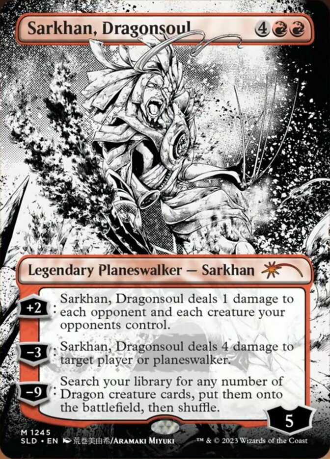 Sarkhan, Dragonsoul (Borderless) [Secret Lair Drop Series] | Arkham Games and Comics