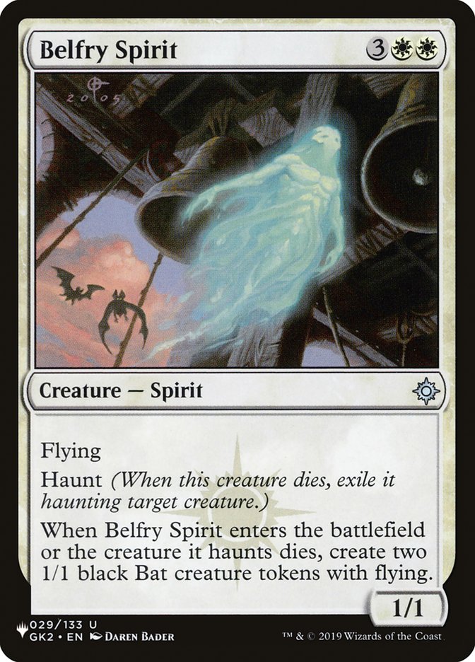 Belfry Spirit [The List] | Arkham Games and Comics