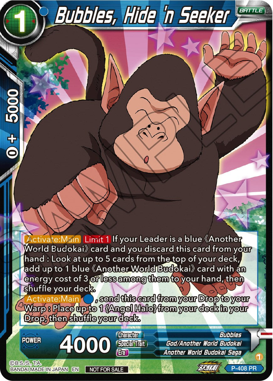 Bubbles, Hide 'n Seeker (Zenkai Series Tournament Pack Vol.1) (P-408) [Tournament Promotion Cards] | Arkham Games and Comics