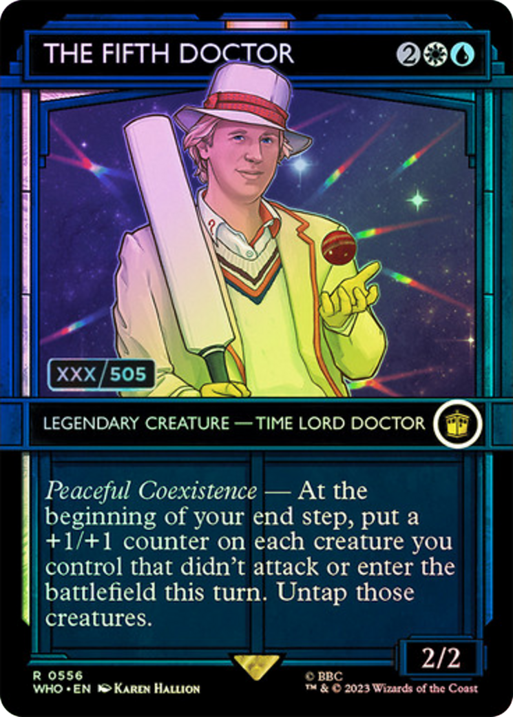 The Fifth Doctor (Serial Numbered) [Doctor Who] | Arkham Games and Comics