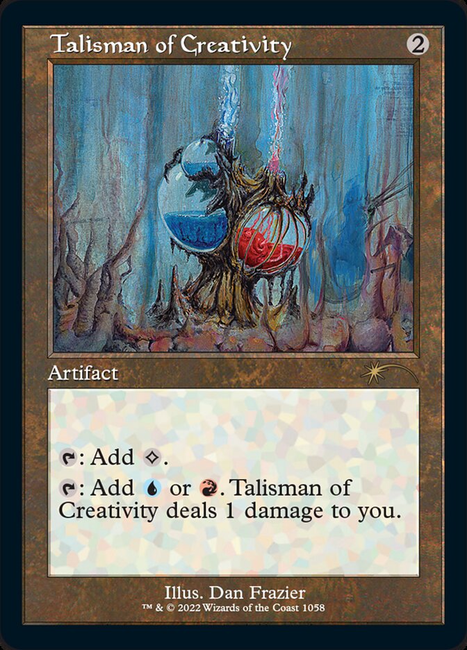 Talisman of Creativity (Foil Etched) [Secret Lair Drop Series] | Arkham Games and Comics