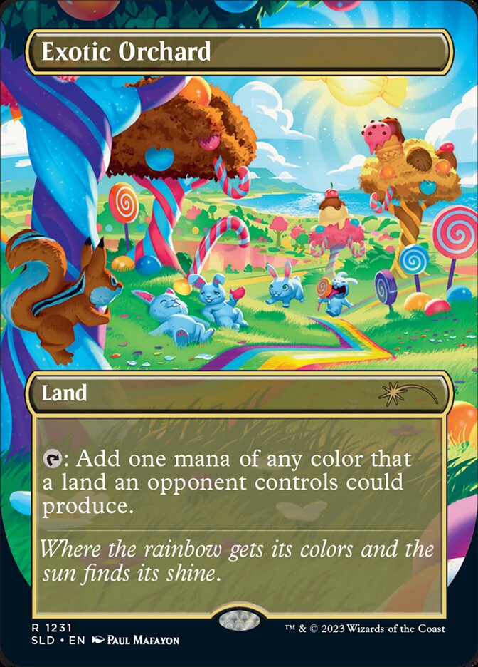 Exotic Orchard (Borderless) [Secret Lair Drop Series] | Arkham Games and Comics