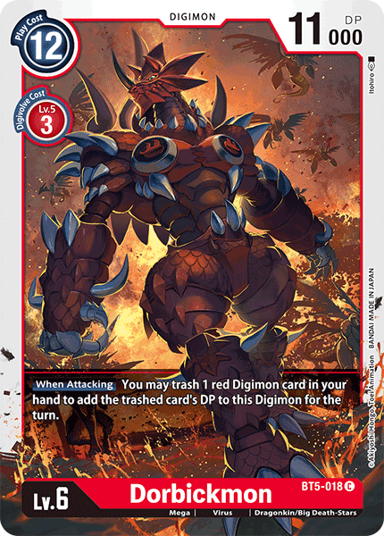 Dorbickmon [BT5-018] [Battle of Omni] | Arkham Games and Comics