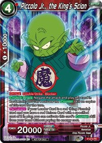Piccolo Jr., the King's Scion (Unison Warrior Series Tournament Pack Vol.3) (P-273) [Tournament Promotion Cards] | Arkham Games and Comics