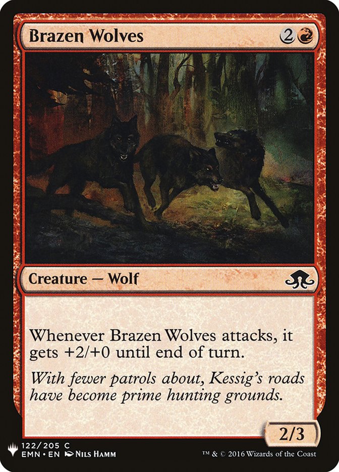 Brazen Wolves [Mystery Booster] | Arkham Games and Comics