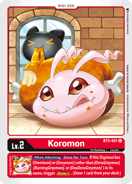 Koromon [BT5-001] [Battle of Omni] | Arkham Games and Comics