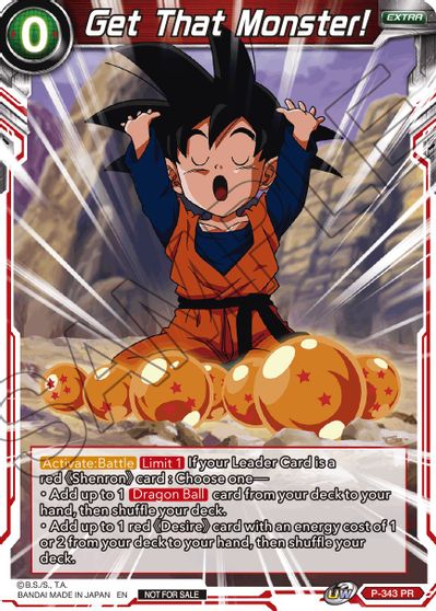 Get That Monster! (P-343) [Tournament Promotion Cards] | Arkham Games and Comics