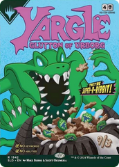 Yargle, Glutton of Urborg (Rainbow Foil) [Secret Lair Drop Series] | Arkham Games and Comics