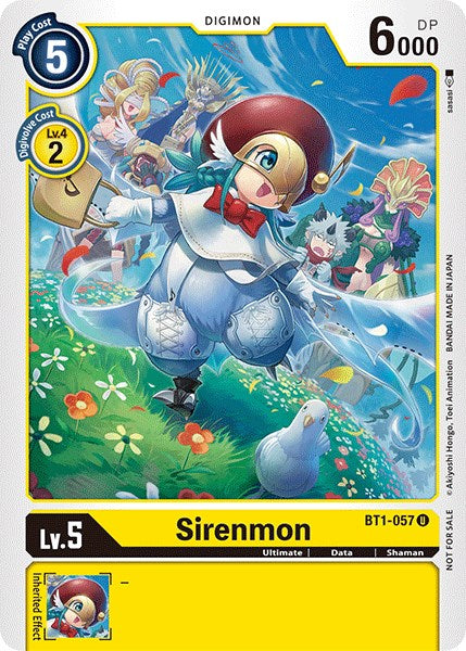Sirenmon [BT1-057] (Winner Pack Double Diamond) [Release Special Booster Promos] | Arkham Games and Comics