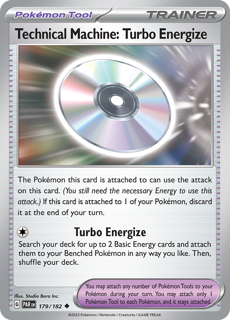 Technical Machine: Turbo Energize (179/182) [Scarlet & Violet: Paradox Rift] | Arkham Games and Comics