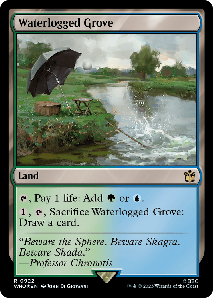 Waterlogged Grove (Surge Foil) [Doctor Who] | Arkham Games and Comics