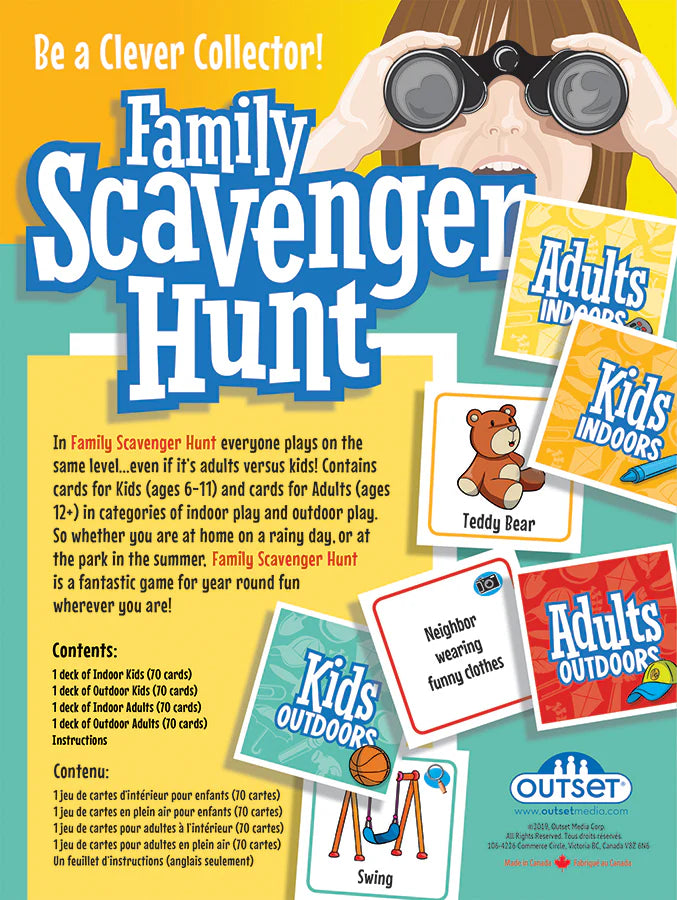 Family Scavenger Hunt | Arkham Games and Comics
