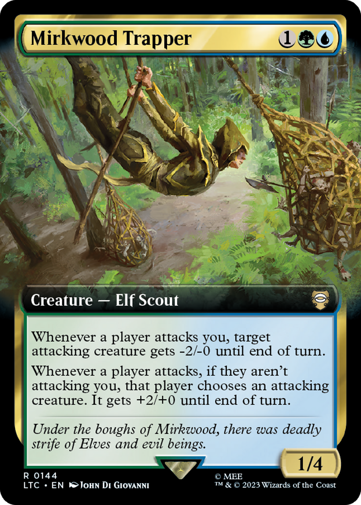 Mirkwood Trapper (Extended Art) [The Lord of the Rings: Tales of Middle-Earth Commander] | Arkham Games and Comics