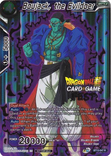 Boujack, the Evildoer (Card Game Fest 2022) (BT13-047) [Tournament Promotion Cards] | Arkham Games and Comics