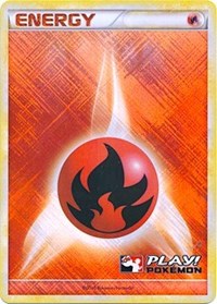 Fire Energy (2010 Play Pokemon Promo) [League & Championship Cards] | Arkham Games and Comics