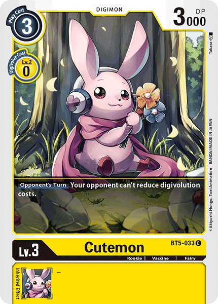 Cutemon [BT5-033] [Battle of Omni] | Arkham Games and Comics