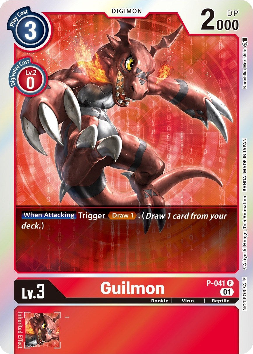 Guilmon [P-041] (Gen Con 2022) [Promotional Cards] | Arkham Games and Comics