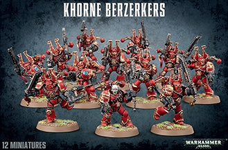Image for Warhammer: 40K - Khorne Berzerkers - Warhammer Box Sets | Arkham Games and Comics