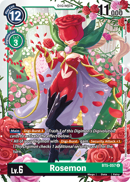 Rosemon [BT5-057] [Battle of Omni] | Arkham Games and Comics