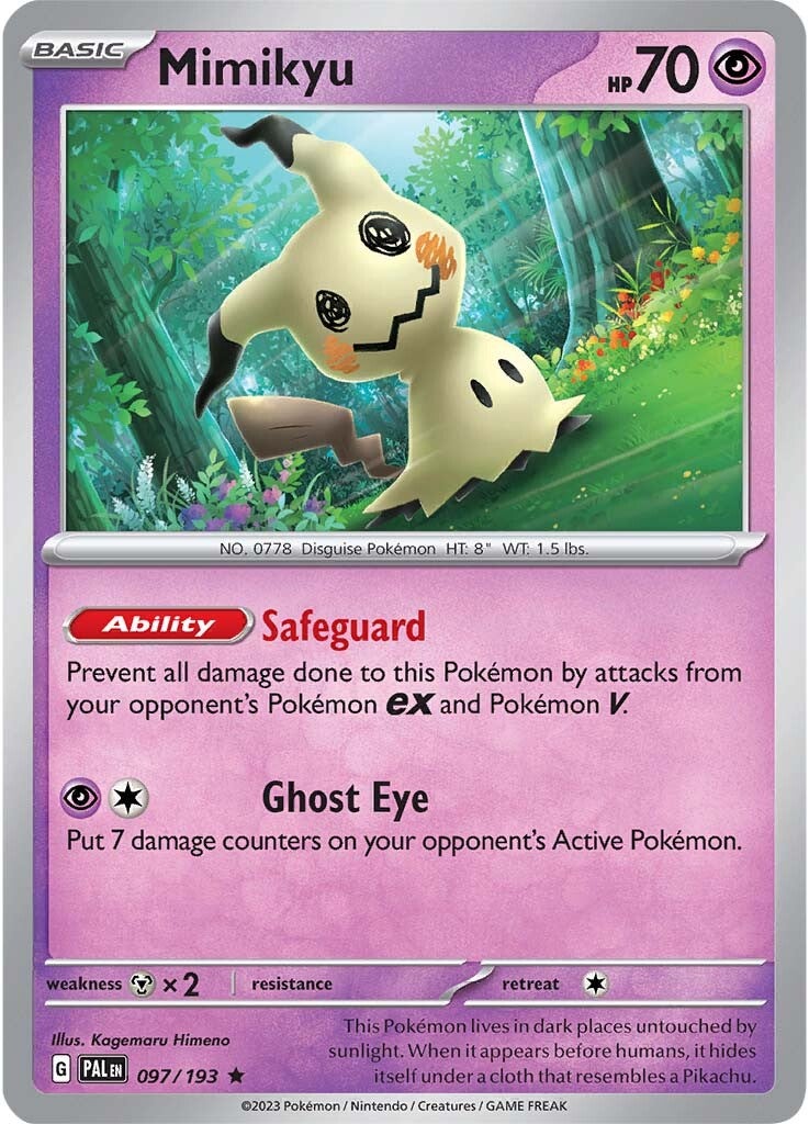 Mimikyu (097/193) [Scarlet & Violet: Paldea Evolved] | Arkham Games and Comics