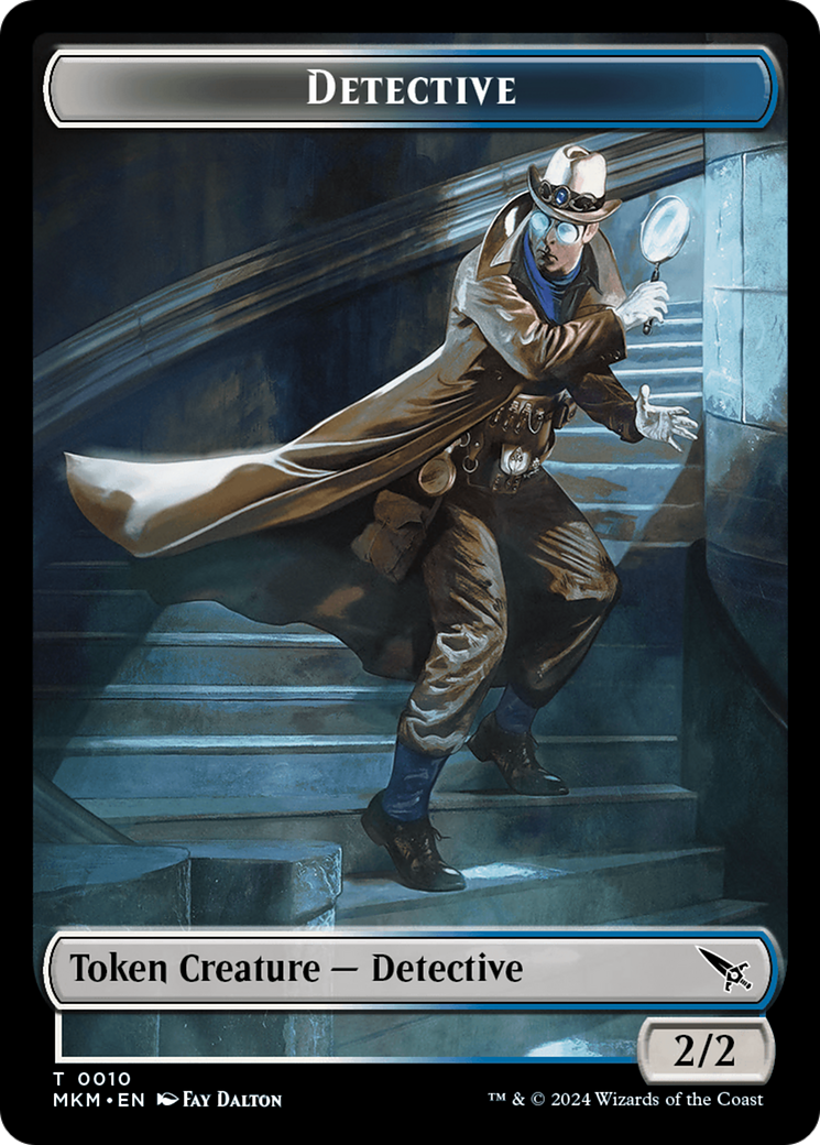 Detective Token [Murders at Karlov Manor Tokens] | Arkham Games and Comics