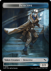 Detective // Imp Double-Sided Token [Murders at Karlov Manor Tokens] | Arkham Games and Comics